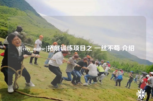 汕尾拓展训练项目之 一丝不苟 介绍